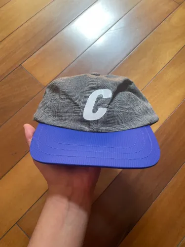 Boné Class Classic Sport Hat C Logo Plaid Blue