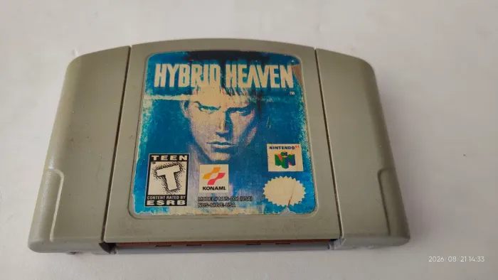 HYBRID HEAVEN original Nintendo 64 konami n64