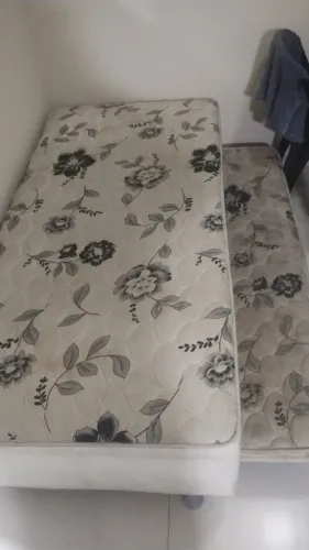 Cama box solteiro com auxiliar
