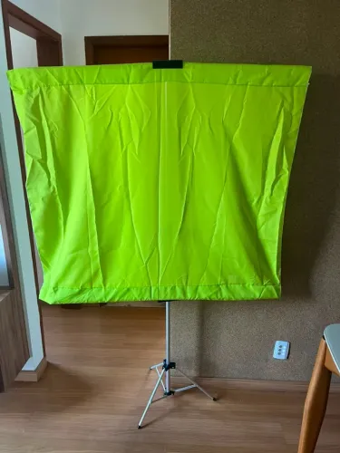 Fundo Chroma Key Verde com Tripé - Fotografia, Vídeos e Lives