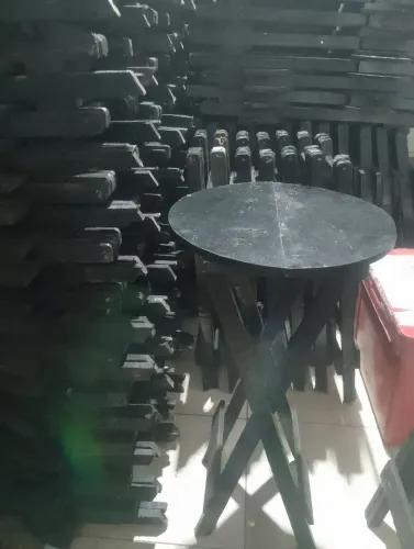 Mesas bistrô cor preta