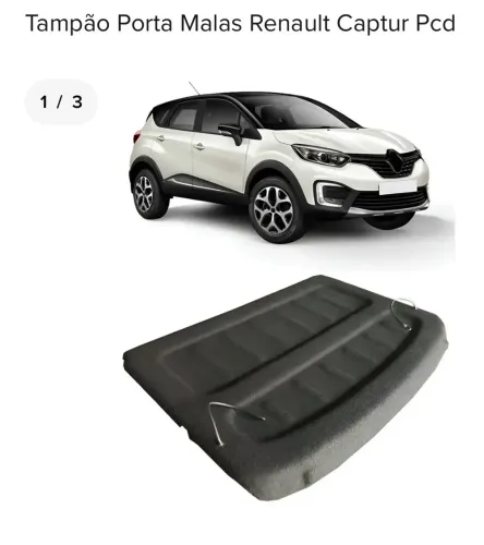 Tampão porta mala captur