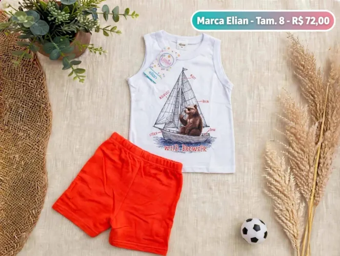 Conjunto infantil, tamanho 1