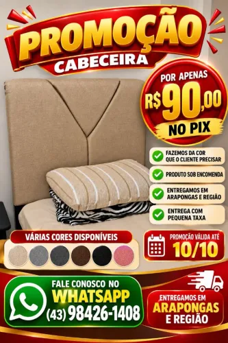 Cabeceira solteiro 