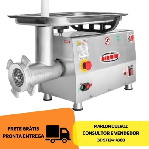 Moedor de Carne Boca 22 Bermar 220V