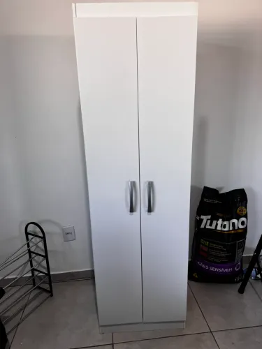 Armário multiuso branco 2 portas 