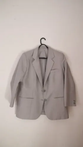 Blazer social feminino Cinza tamanho P