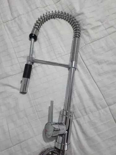 O preço Caiu !!! Misturador Monocomando Deca de Mesa para Cozinha Spin Gourmet Cromado