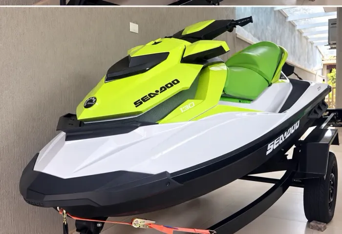 Jet Ski Sea-Doo GTI 130 2019 - 130 HP - Apenas 140 Horas