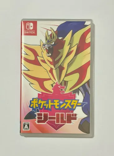 Pokémon Shield Nintendo Switch textos em inglês