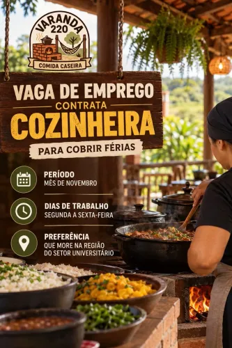 Cozinheira com experiência