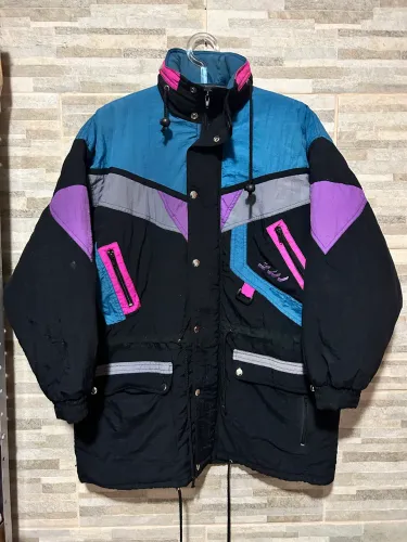Jaqueta vintage de esqui color Block m