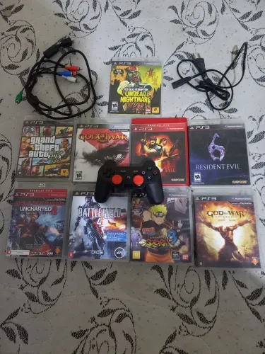 Vendo jogos e acessórios de ps3