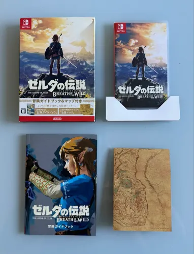 Zelda Breath of the Wild edição especial