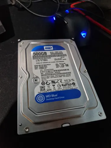 HD 500GB 3.5 WD 100% - DVR OU PC DE MESA | TESTADO.
