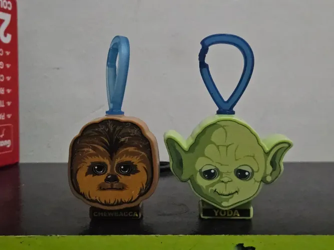lote Yoda + Chewbacca Mc Donald's 2015