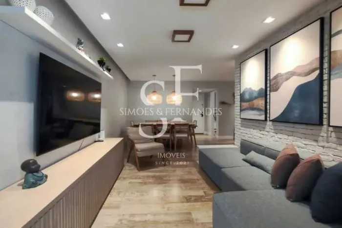 Tijuca - Apartamento de 4 quartos sendo 2 suíte, varanda gourmet, Piscina e 2 vagas na esc