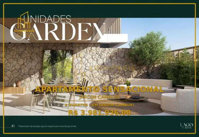 Incrível apartamento Garden em Jardim Camburi: sofisticação e lazer completo!