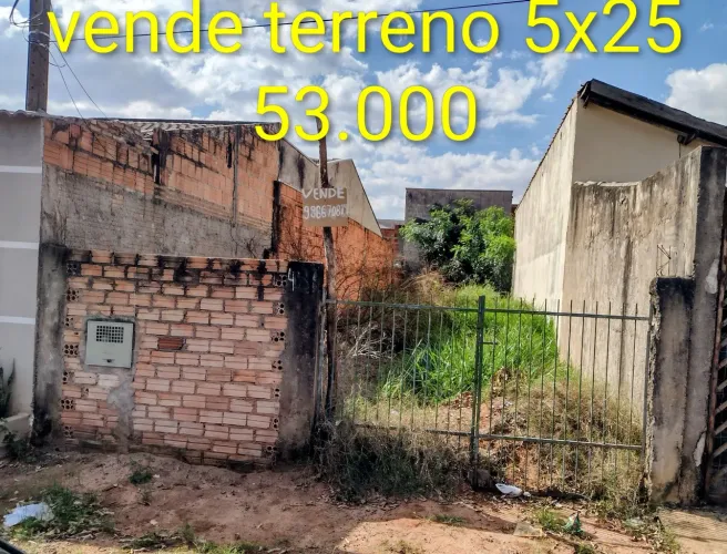 Terreno em Catanduva por 53 mil