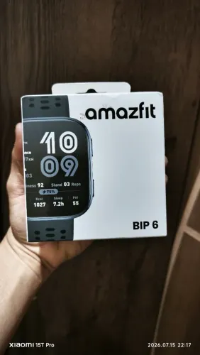 Vende novo lacrado Amazfit Bip 6 smartwatch 46 mm, bateria de 14 dias,