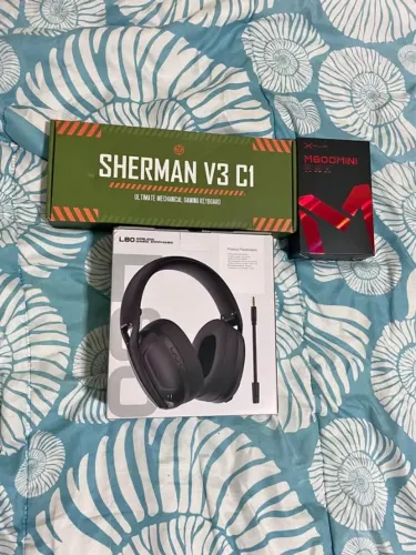 Kit Periféricos Gamer Novos e Lacrados