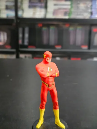 MINIATURA Flash Eaglemoss DC Comics Edição 5 (Sem revista, apenas figure)