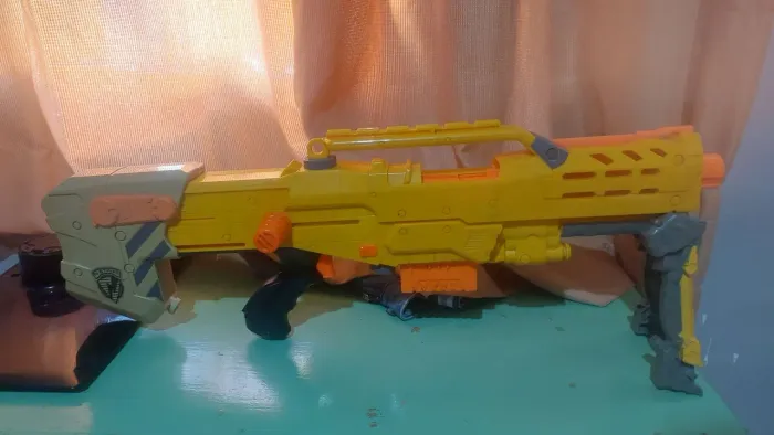 Nerf N-Strike Longshot CS-6, pouca utilizada