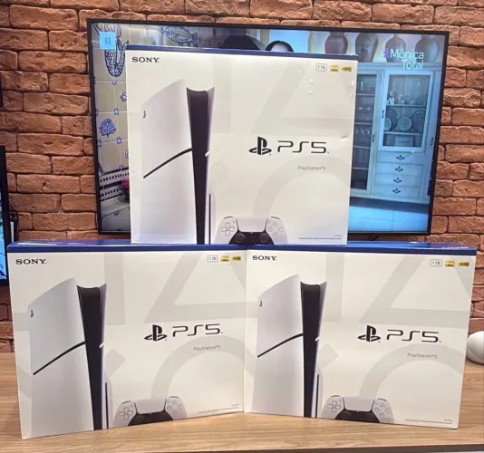 PS5 1TB COM LEITOR LACRADO