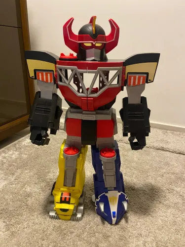 Megazord Power Rangers Gigante Imaginext