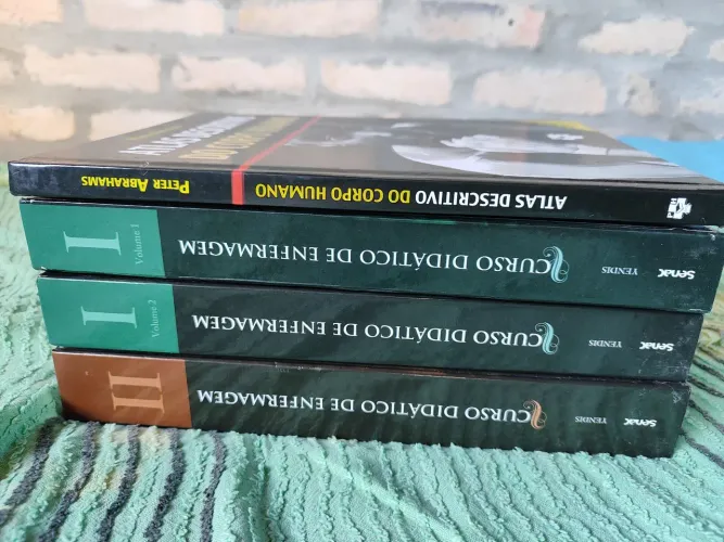 Kit Livros de Enfermagem 