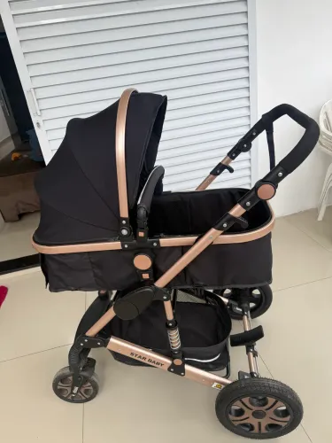 Carrinho de bebê luxo