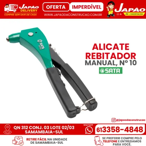 ALICATE REBITADOR MANUAL N'' 10