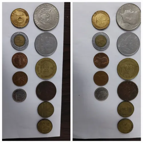 Lote Moedas Antigas