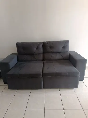Sofá retrátil 2 lugares