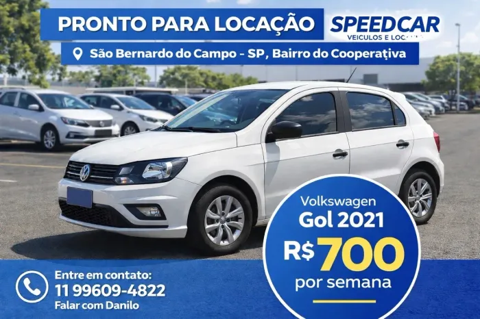 Locação de carros para aplicativos
