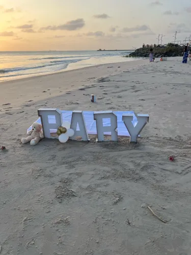 Letreiro Baby pra chá baby ou chá revelação