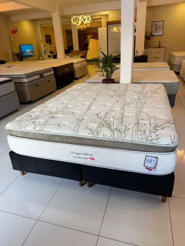 Colchão QUEEN PILLOW TOP SEMINOVO - Entrego!
