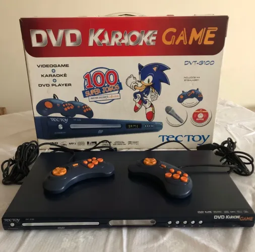 TecToy Game DVT G100 DVD Karaokê Game
