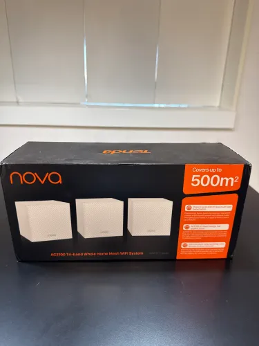 Wi-Fi roteador Mesh Tenda 3 módulos.