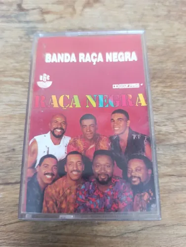 FITA K7 CASSETE BANDA RAÇA NEGRA ORIGINAL RGE ANO 1994