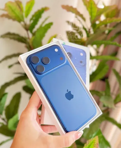IPhone 17 Pro Max 256gb azul completo