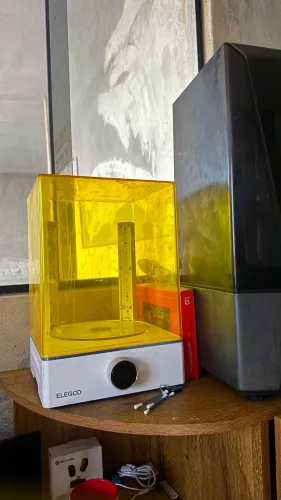 Máquina de cura 3d + estação de lavagem