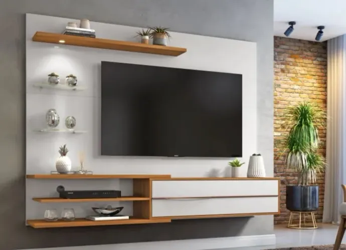Painel NT1115 Notável 180cm com LED - Para TVs de até 60 Polegadas - Entrega Imediata;
