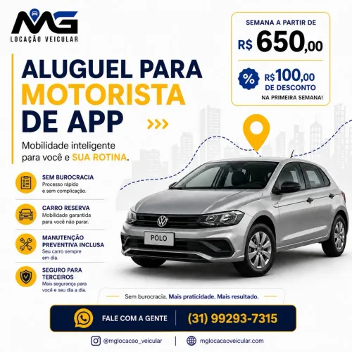 Aluguel de veículos