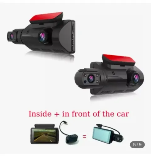 Camera Veicular Blackbox DVR Hd Alta Qualidade Com Display