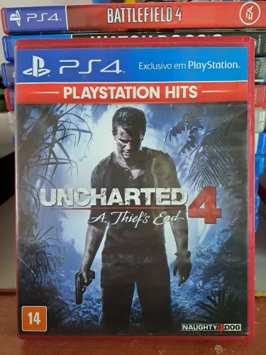 Jogo PS4 Original - Uncharted 4 A Thiefs End