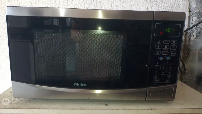 Micro-ondas Philco está funcionando perfeitamente