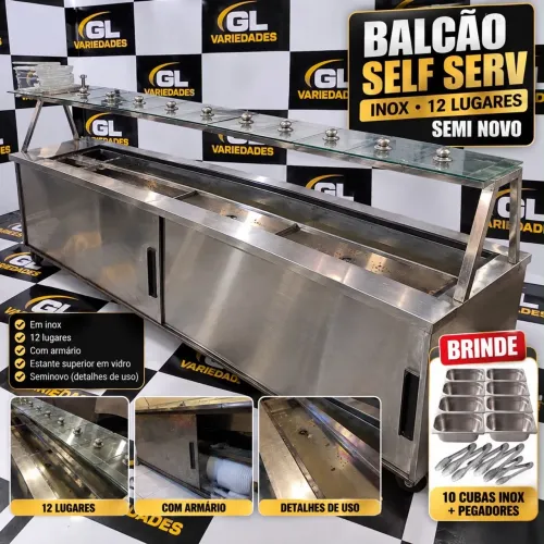 Self Service 12 Cubas