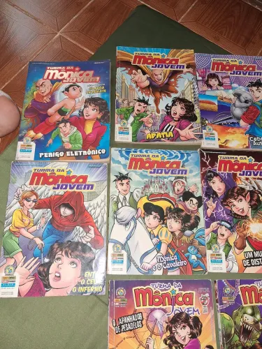 Quadrinhos turma da Mônica jovem