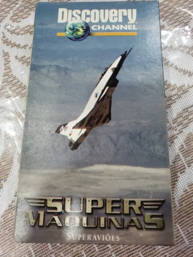 VHS COLEÇÃO DISCOVERY CHANNEL SUPER MÁQUINAS (20 EDIÇOES)